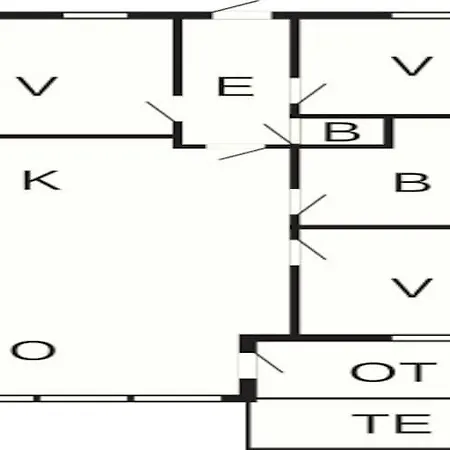 Feriehus 6 Person In Aukra