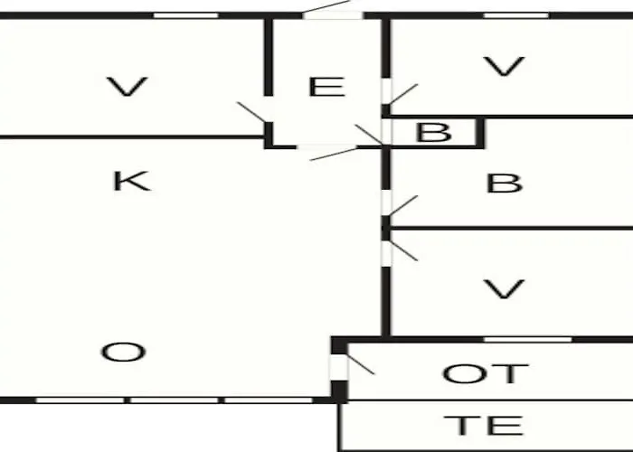 Vakantiehuis 6 Person In Aukra
